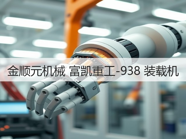 金顺元机械 富凯重工-938 装载机(图1) 金顺元机械 富凯重工-938 装载机(图1)