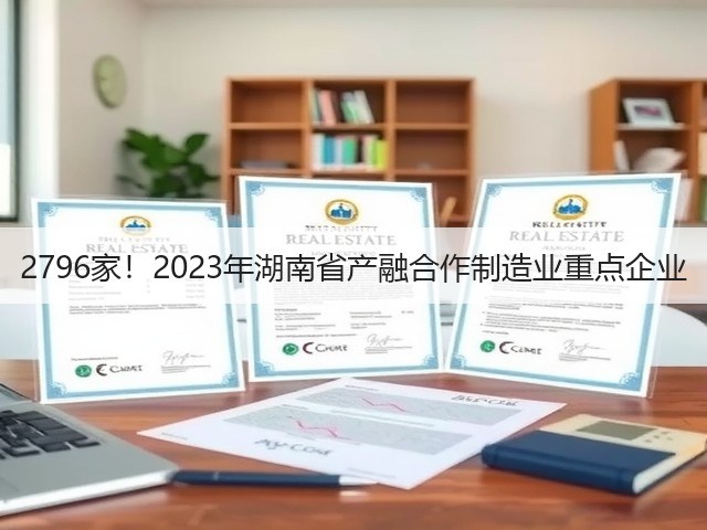 2796家!2023年湖南省产融合作制造业重点企业(图3) 2796家!2023年湖南省产融合作制造业重点企业(图3)
