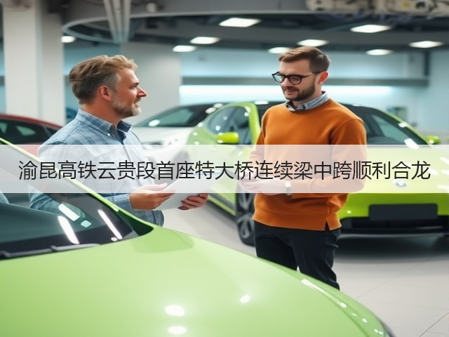 渝昆高铁云贵段首座特大桥连续梁中跨顺利合龙(图2)