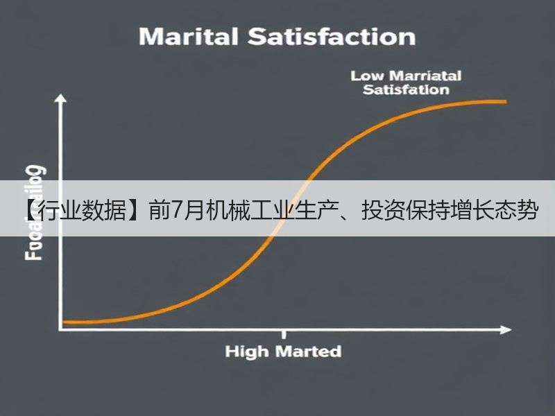 【行业数据】前7月机械工业生产、投资保持增长态势