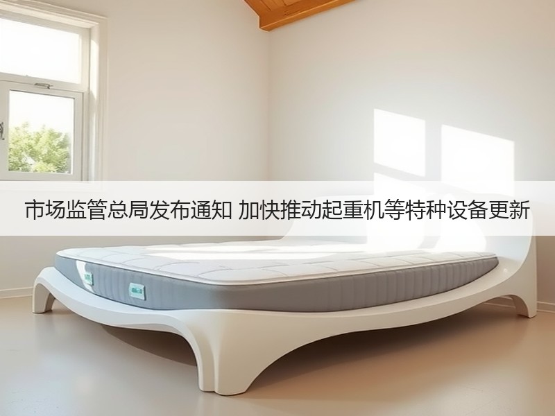 市场监管总局发布通知 加快推动起重机等特种设备更新 市场监管总局发布通知 加快推动起重机等特种设备更新