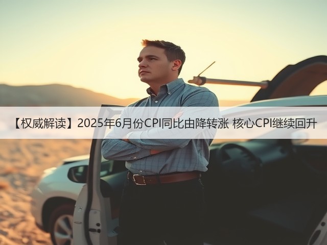 【权威解读】2025年6月份CPI同比由降转涨 核心CPI继续回升(图3) 【权威解读】2025年6月份CPI同比由降转涨 核心CPI继续回升(图3)