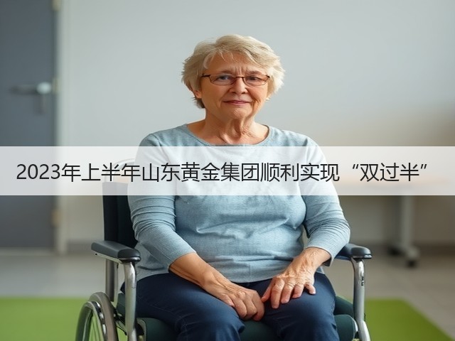 2023年上半年山东黄金集团顺利实现“双过半”(图1)