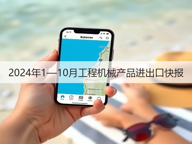 2024年1—10月工程机械产品进出口快报(图1)