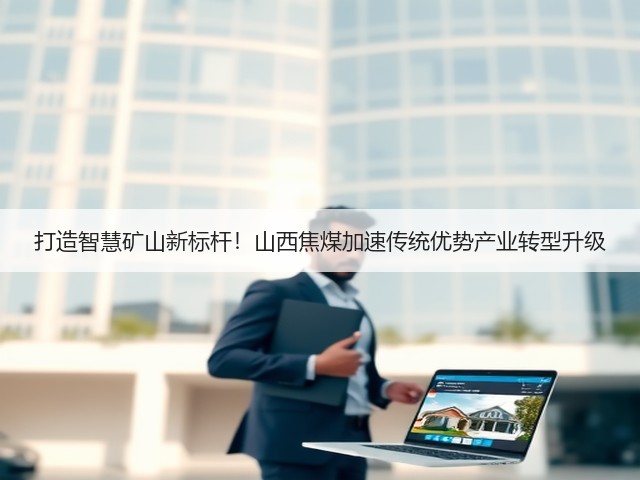打造智慧矿山新标杆！山西焦煤加速传统优势产业转型升级(图1)