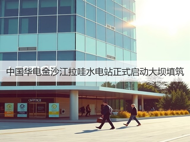 中国华电金沙江拉哇水电站正式启动大坝填筑(图3) 中国华电金沙江拉哇水电站正式启动大坝填筑(图3)