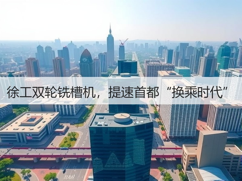徐工双轮铣槽机,提速首都“换乘时代” 徐工双轮铣槽机,提速首都“换乘时代”