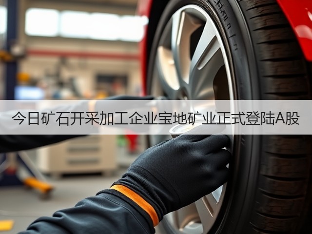 今日矿石开采加工企业宝地矿业正式登陆A股(图1)