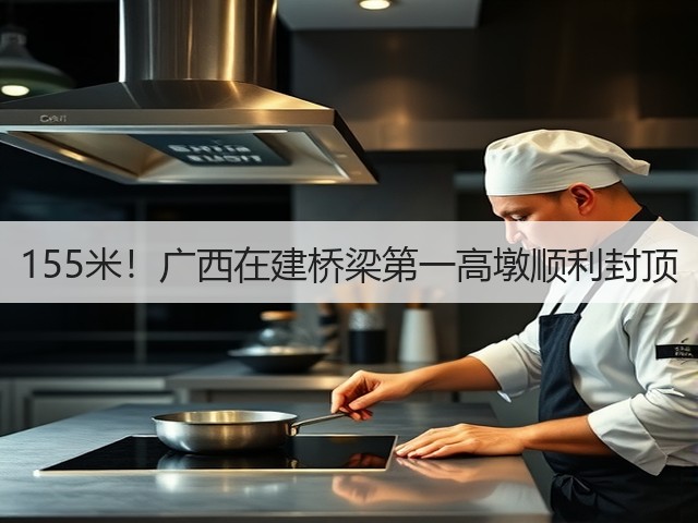 155米！广西在建桥梁第一高墩顺利封顶(图3)