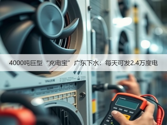 4000吨巨型“充电宝”广东下水:每天可发2.4万度电(图3) 4000吨巨型“充电宝”广东下水:每天可发2.4万度电(图3)
