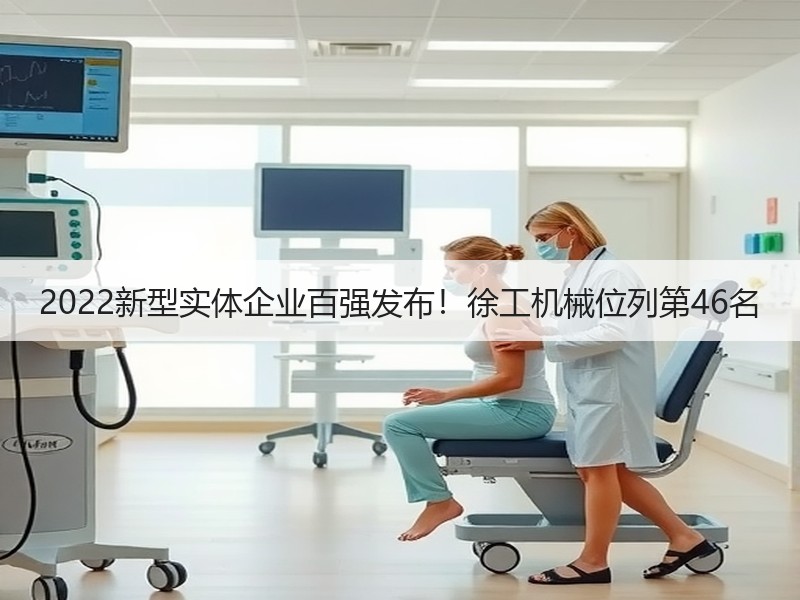 2022新型实体企业百强发布！徐工机械位列第46名