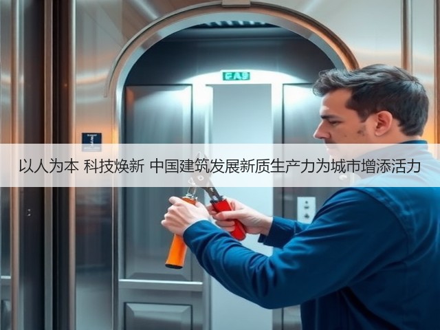 以人为本 科技焕新 中国建筑发展新质生产力为城市增添活力(图1)
