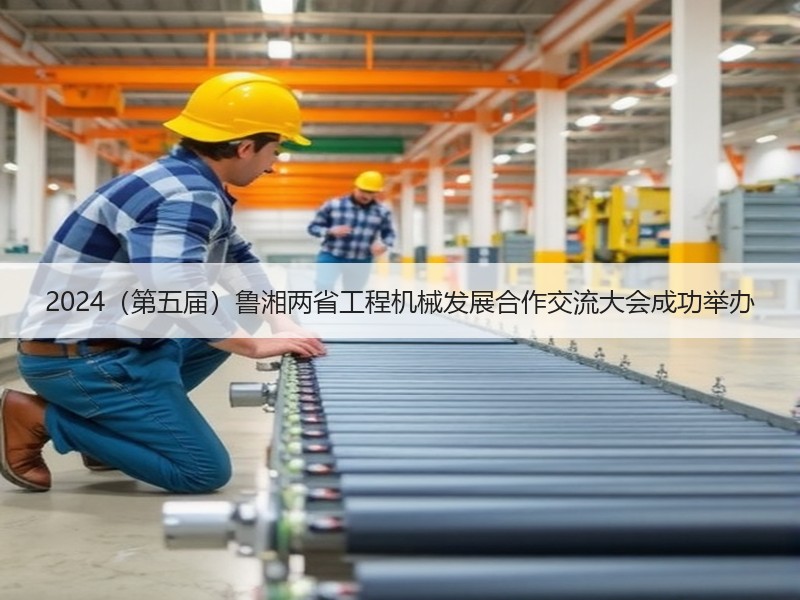 2024（第五届）鲁湘两省工程机械发展合作交流大会成功举办