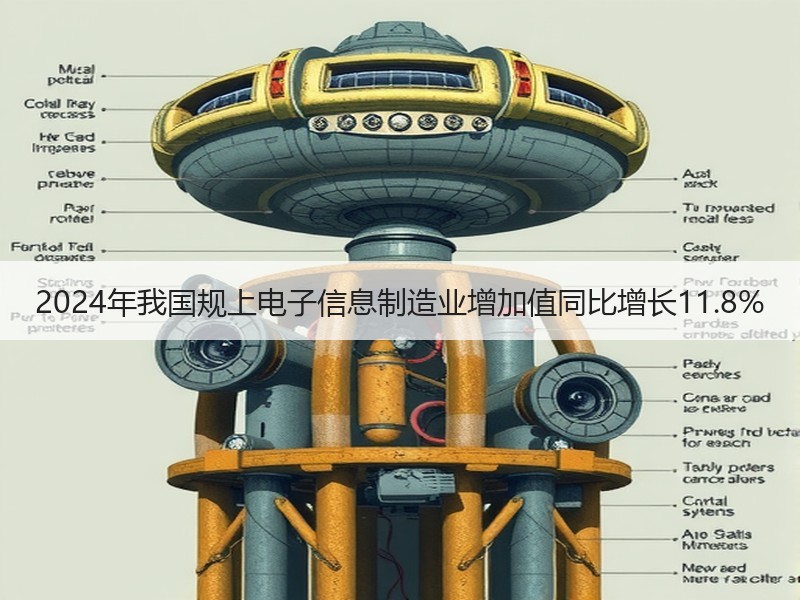 2024年我国规上电子信息制造业增加值同比增长11.8% 2024年我国规上电子信息制造业增加值同比增长11.8%