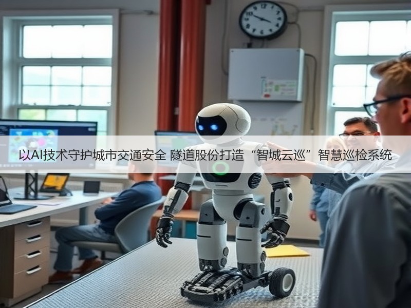 以AI技术守护城市交通安全 隧道股份打造“智城云巡”智慧巡检系统