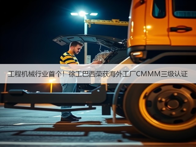工程机械行业首个!徐工巴西荣获海外工厂CMMM三级认证(图2) 工程机械行业首个!徐工巴西荣获海外工厂CMMM三级认证(图2)