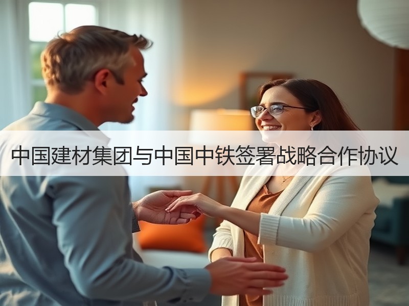 中国建材集团与中国中铁签署战略合作协议