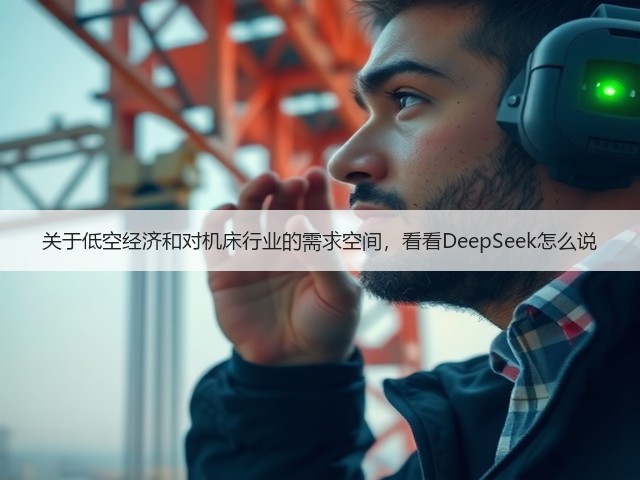 关于低空经济和对机床行业的需求空间,看看DeepSeek怎么说(图2) 关于低空经济和对机床行业的需求空间,看看DeepSeek怎么说(图2)