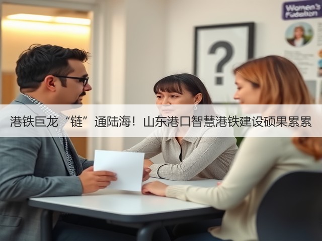 港铁巨龙“链”通陆海！山东港口智慧港铁建设硕果累累(图1)