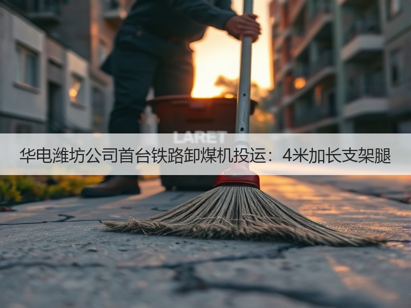 华电潍坊公司首台铁路卸煤机投运:4米加长支架腿 华电潍坊公司首台铁路卸煤机投运:4米加长支架腿