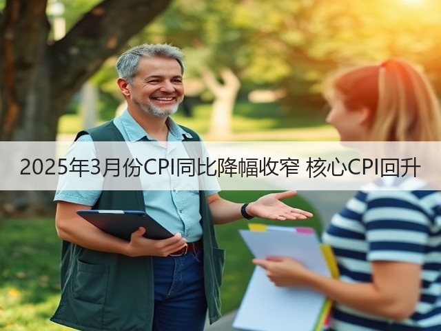 2025年3月份CPI同比降幅收窄 核心CPI回升(图2) 2025年3月份CPI同比降幅收窄 核心CPI回升(图2)