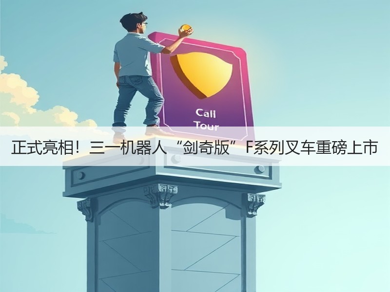 正式亮相!三一机器人“剑奇版”F系列叉车重磅上市 正式亮相!三一机器人“剑奇版”F系列叉车重磅上市