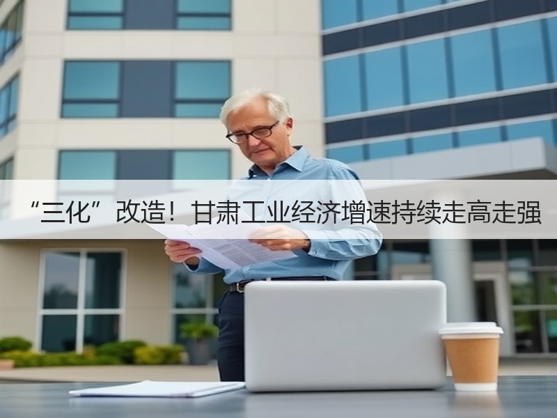 “三化”改造！甘肃工业经济增速持续走高走强