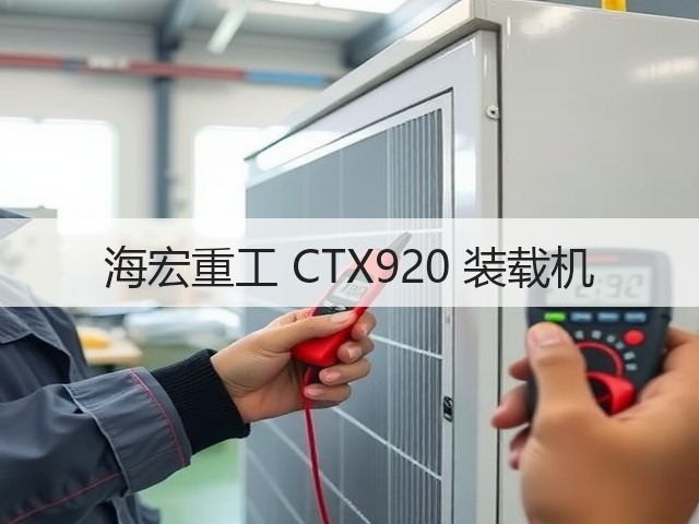 海宏重工 CTX920 装载机(图3) 海宏重工 CTX920 装载机(图3)
