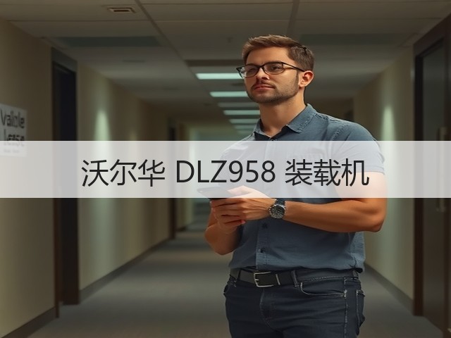 沃尔华 DLZ958 装载机(图1) 沃尔华 DLZ958 装载机(图1)