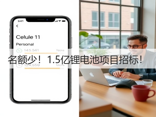 名额少!1.5亿锂电池项目招标!(图2) 名额少!1.5亿锂电池项目招标!(图2)