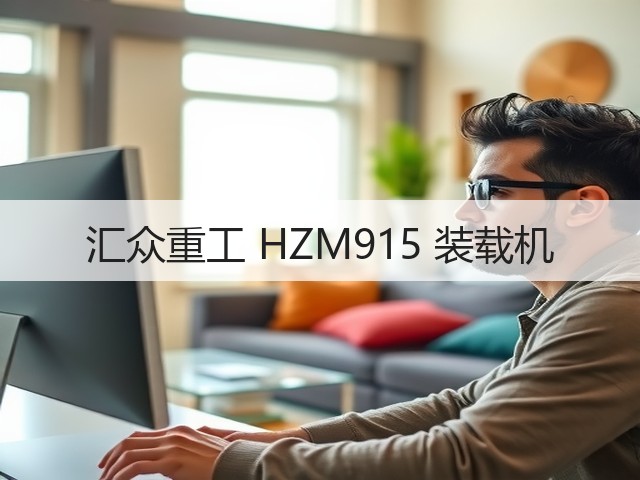 汇众重工 HZM915 装载机(图1) 汇众重工 HZM915 装载机(图1)
