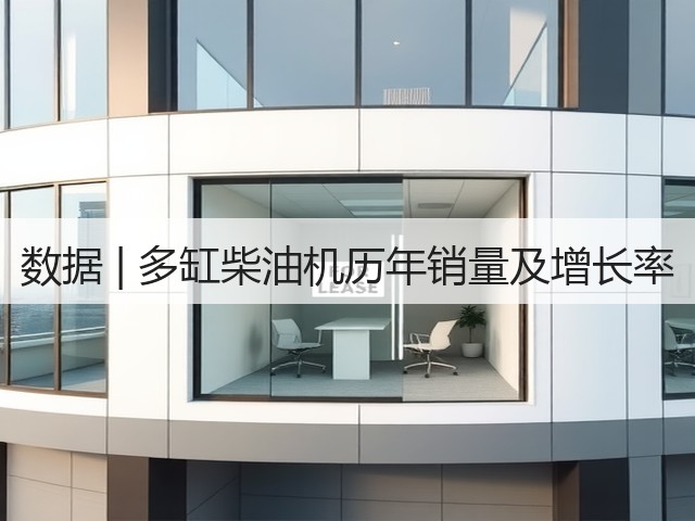 数据 | 多缸柴油机历年销量及增长率(图2)