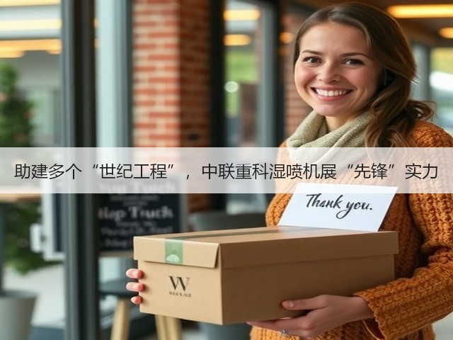 助建多个“世纪工程”，中联重科湿喷机展“先锋”实力(图3)