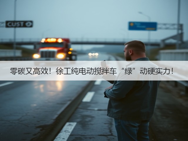 零碳又高效!徐工纯电动搅拌车“绿”动硬实力!(图3) 零碳又高效!徐工纯电动搅拌车“绿”动硬实力!(图3)