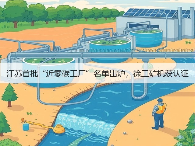 江苏首批“近零碳工厂”名单出炉,徐工矿机获认证(图2) 江苏首批“近零碳工厂”名单出炉,徐工矿机获认证(图2)