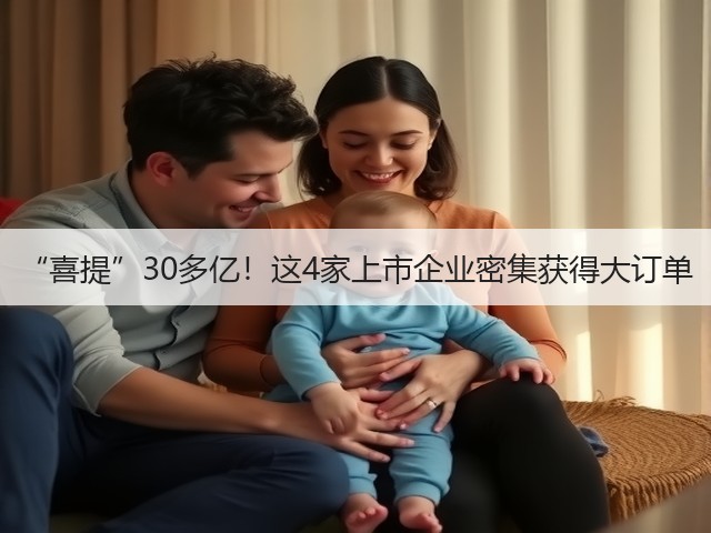 “喜提”30多亿!这4家上市企业密集获得大订单(图1) “喜提”30多亿!这4家上市企业密集获得大订单(图1)
