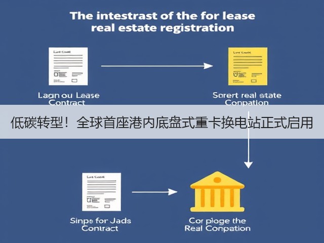 低碳转型!全球首座港内底盘式重卡换电站正式启用(图3) 低碳转型!全球首座港内底盘式重卡换电站正式启用(图3)