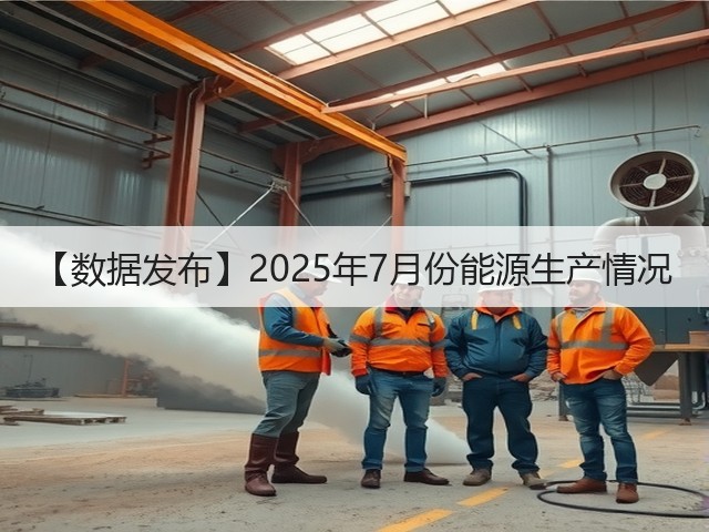 【数据发布】2025年7月份能源生产情况(图3) 【数据发布】2025年7月份能源生产情况(图3)