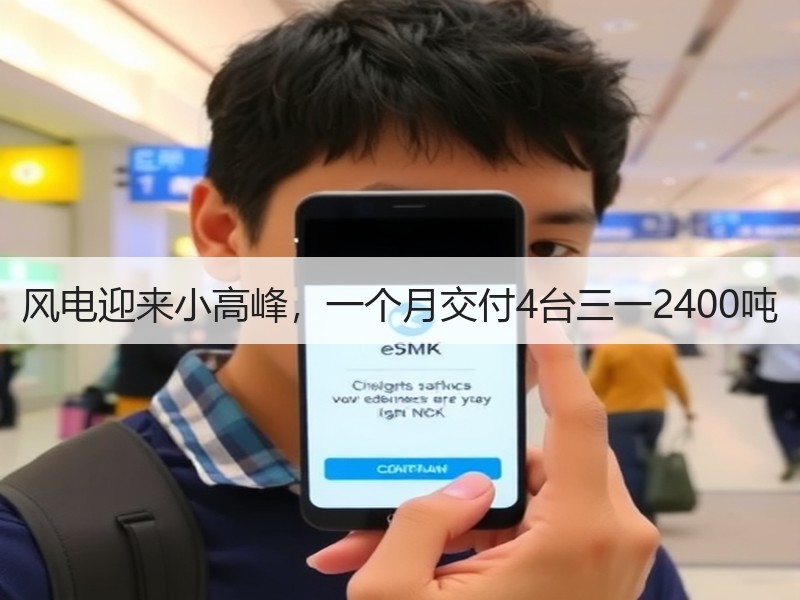 风电迎来小高峰,一个月交付4台三一2400吨 风电迎来小高峰,一个月交付4台三一2400吨