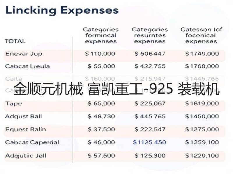 金顺元机械 富凯重工-925 装载机 金顺元机械 富凯重工-925 装载机