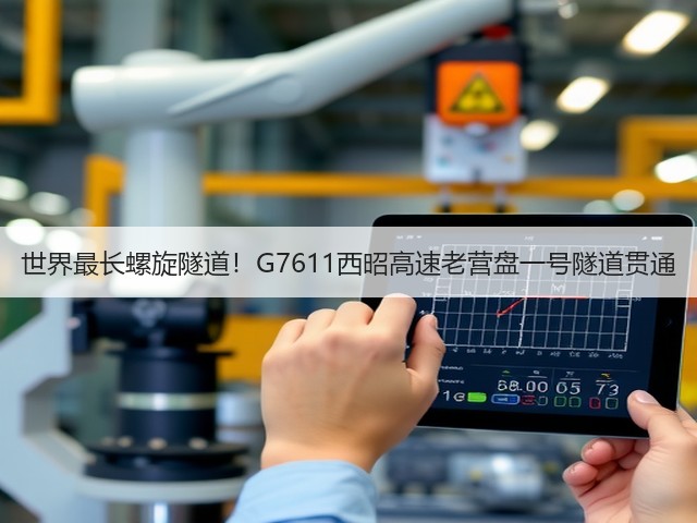 世界最长螺旋隧道!G7611西昭高速老营盘一号隧道贯通(图2) 世界最长螺旋隧道!G7611西昭高速老营盘一号隧道贯通(图2)
