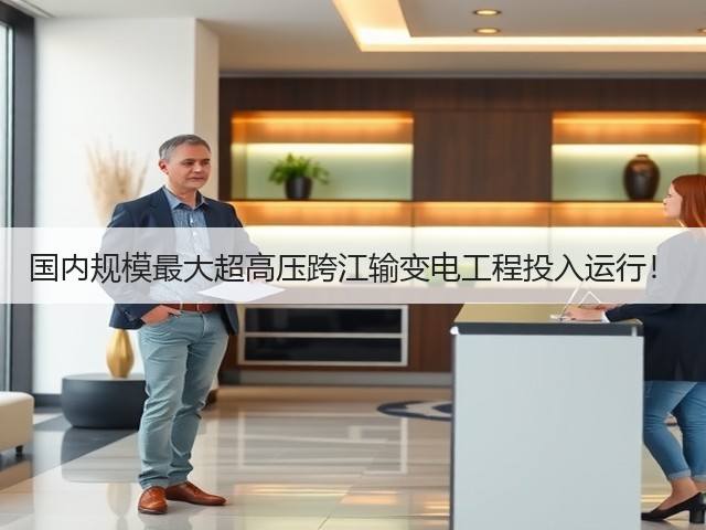 国内规模最大超高压跨江输变电工程投入运行!(图3) 国内规模最大超高压跨江输变电工程投入运行!(图3)