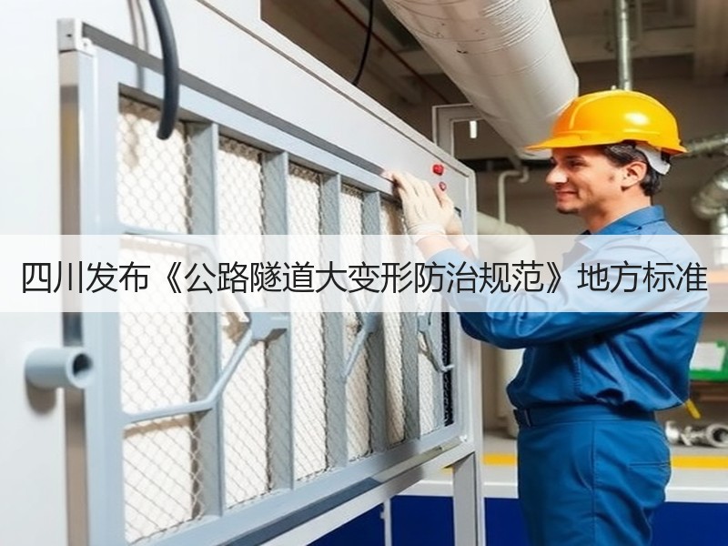 四川发布《公路隧道大变形防治规范》地方标准 四川发布《公路隧道大变形防治规范》地方标准