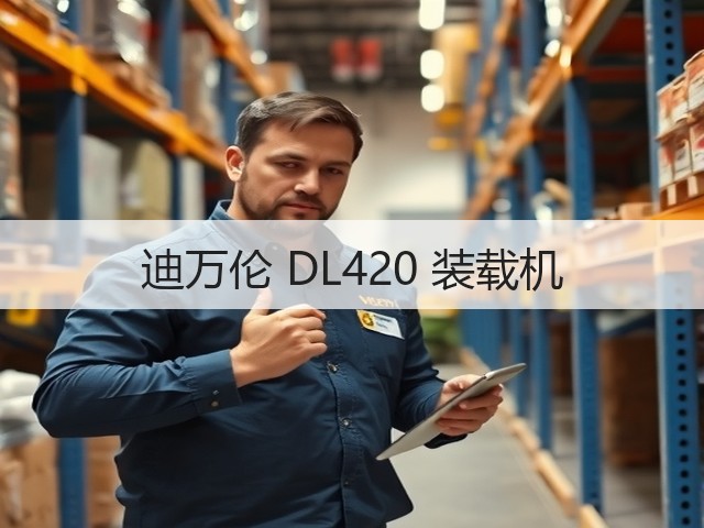 迪万伦 DL420 装载机(图1) 迪万伦 DL420 装载机(图1)