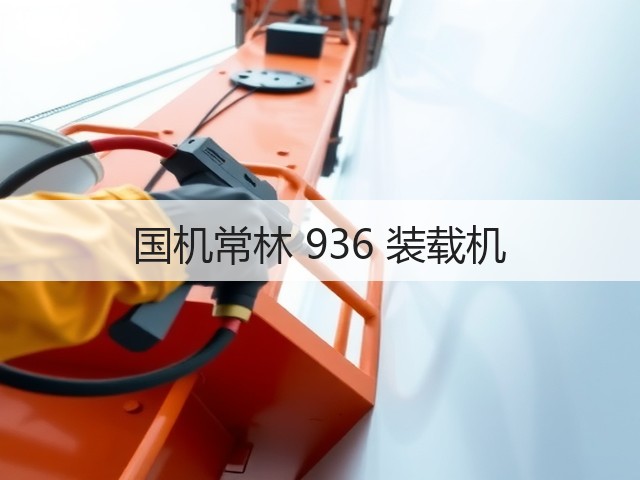 国机常林 936 装载机(图3) 国机常林 936 装载机(图3)
