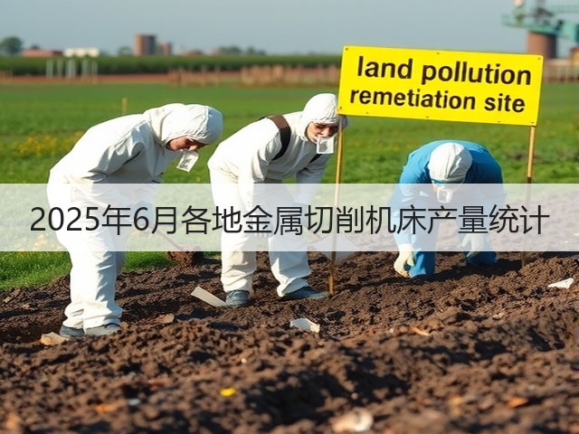 2025年6月各地金属切削机床产量统计(图2)
