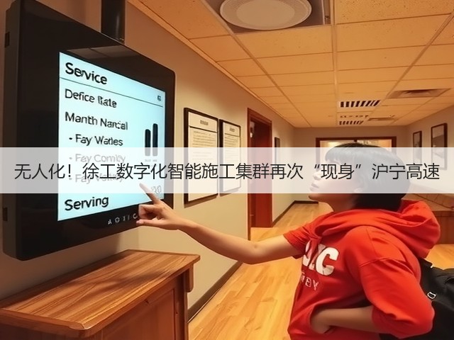 无人化！徐工数字化智能施工集群再次“现身”沪宁高速(图3)