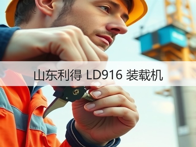 山东利得 LD916 装载机(图1) 山东利得 LD916 装载机(图1)