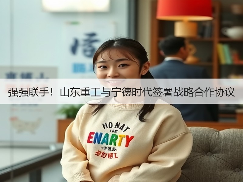 强强联手！山东重工与宁德时代签署战略合作协议