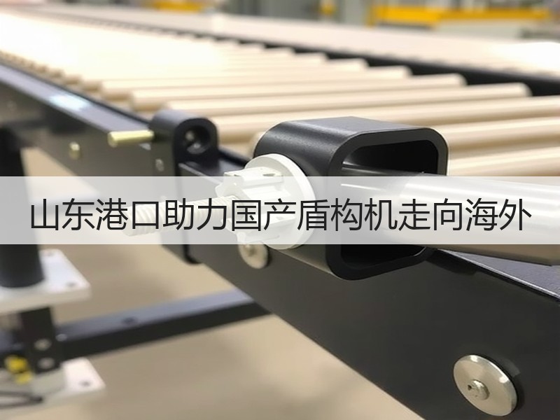山东港口助力国产盾构机走向海外